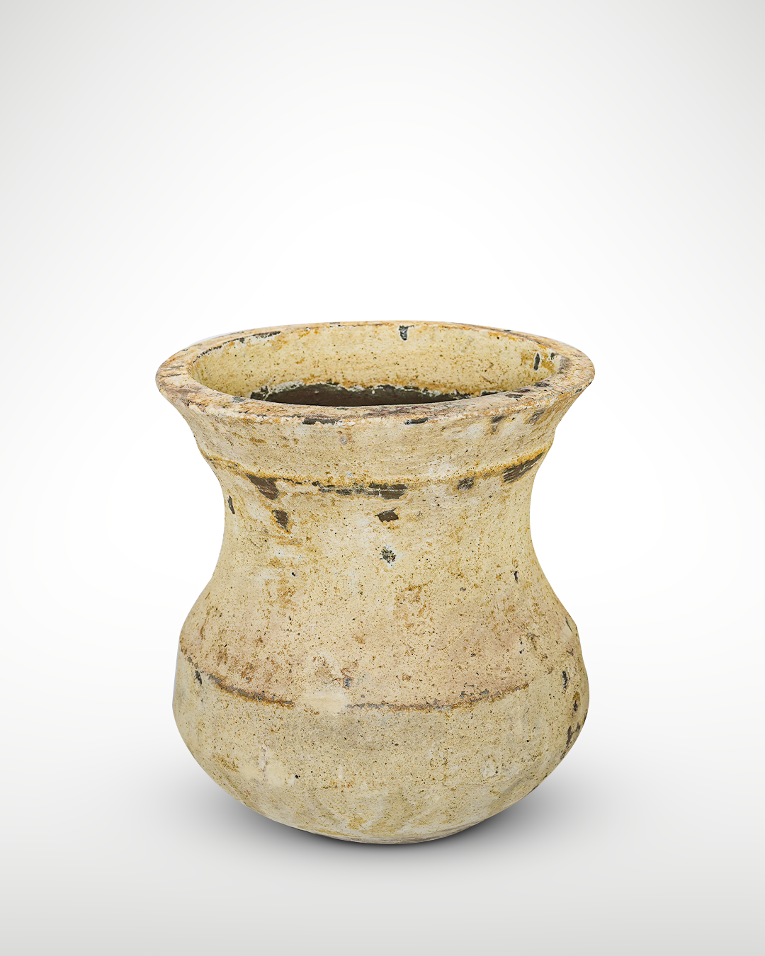 Vaso de cerâmica rústico