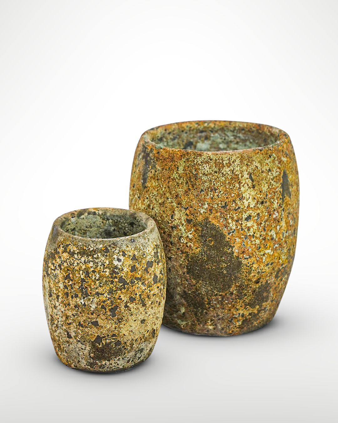 Vaso de cerâmica rústico