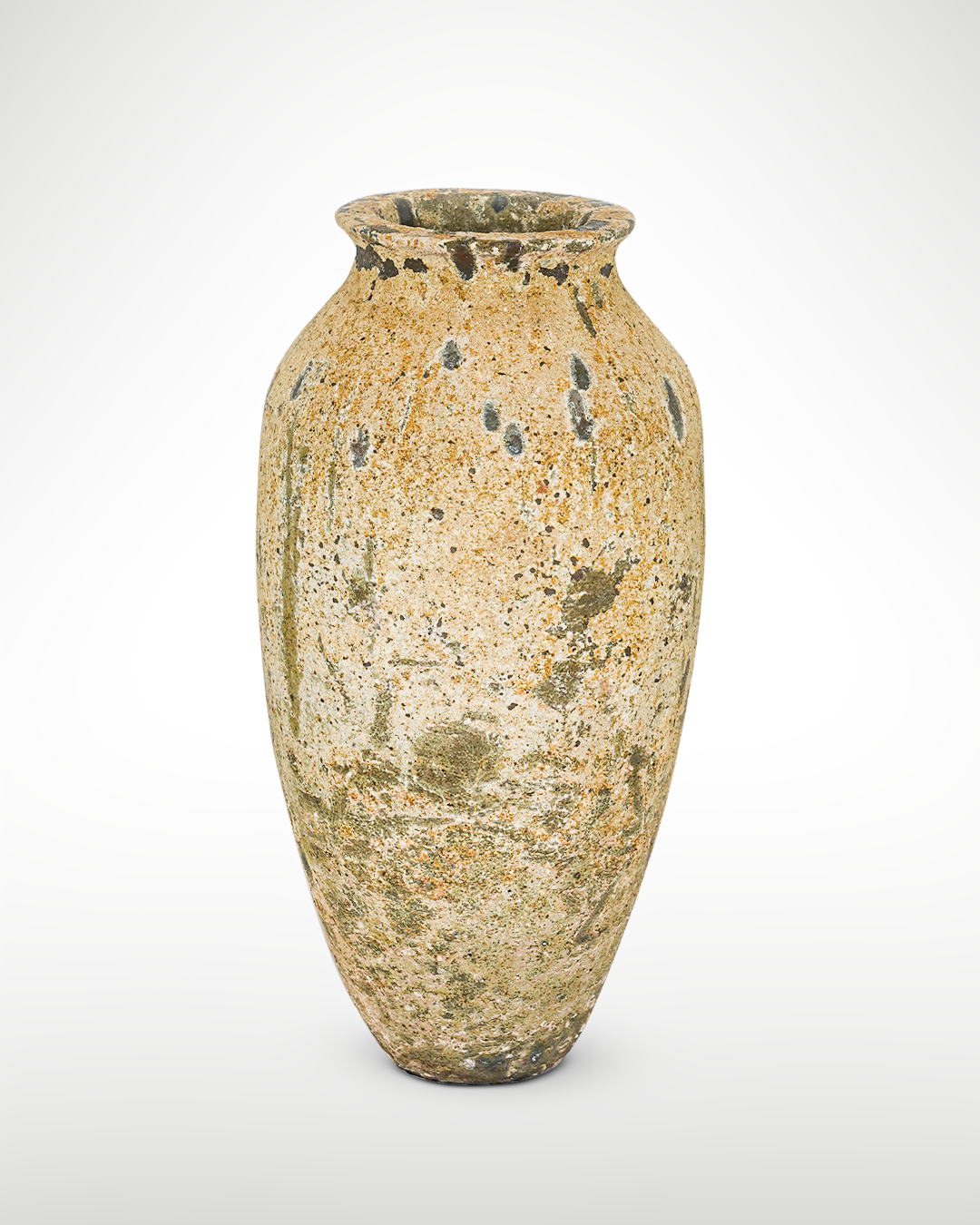 Vaso de cerâmica rústico
