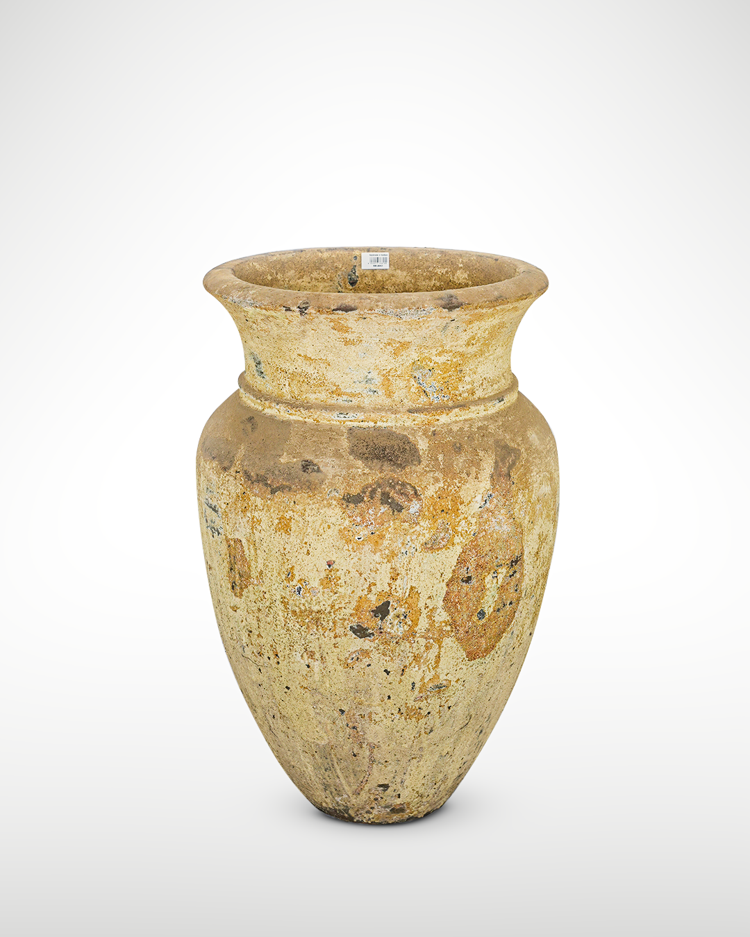 Vaso de cerâmica rústico