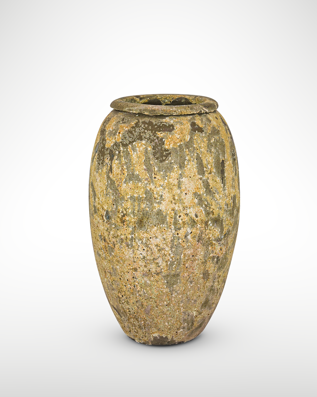 Vaso de cerâmica rústico