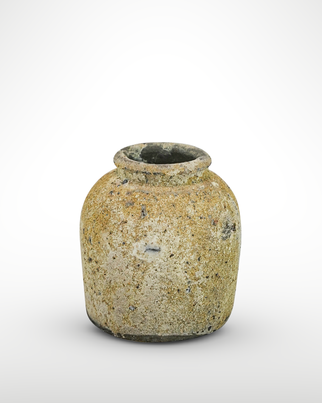 Vaso de cerâmica rústico