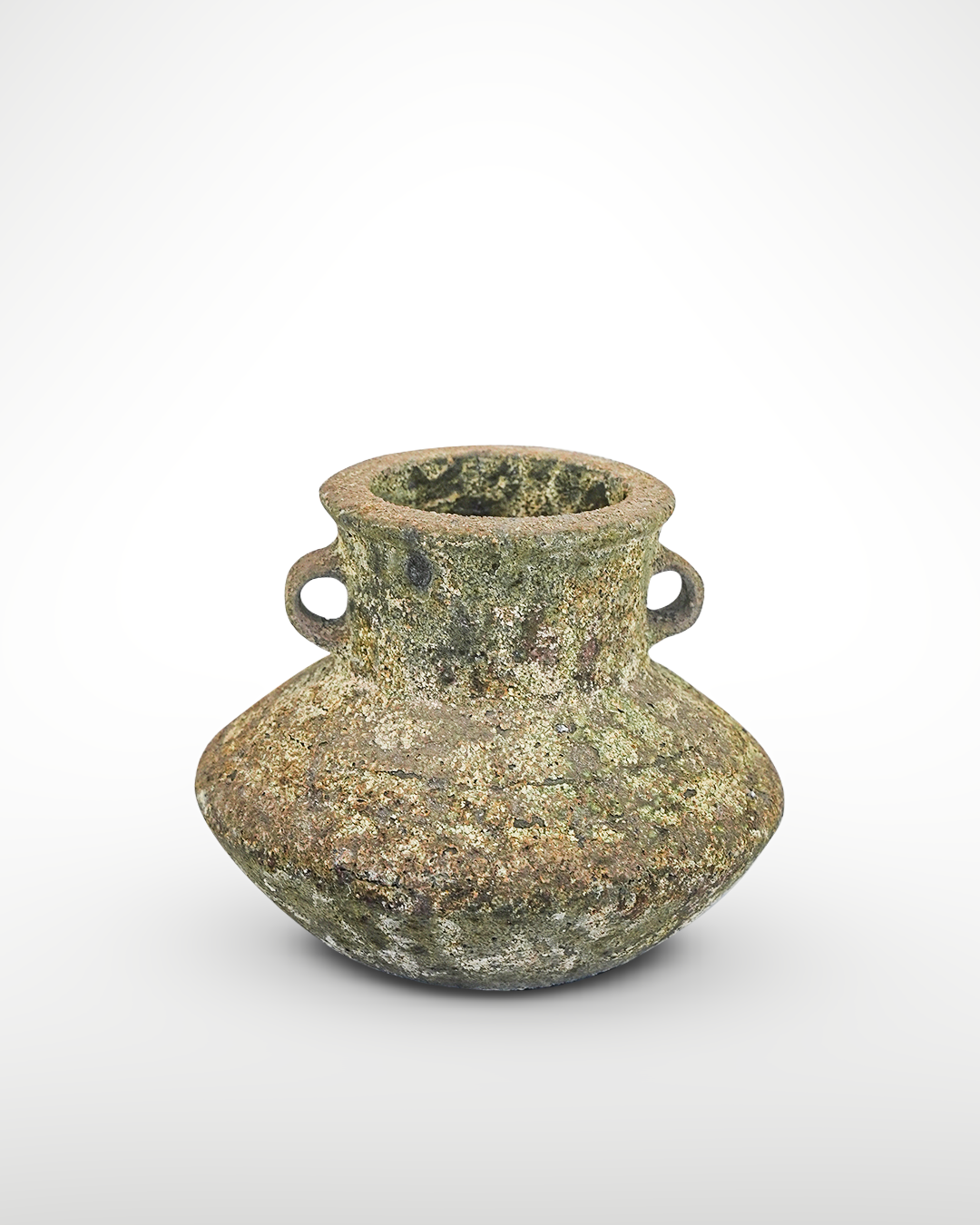 Vaso de cerâmica rústico
