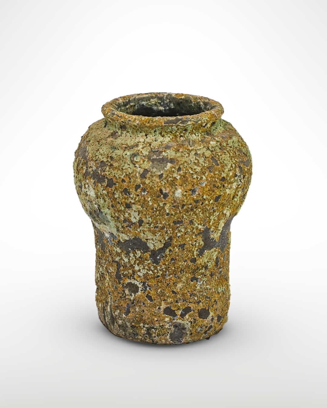Vaso de cerâmica rústico