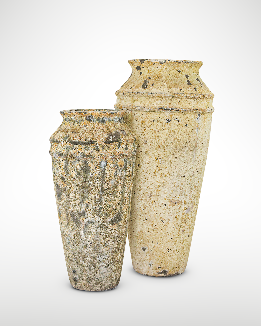 Vaso de cerâmica rústico