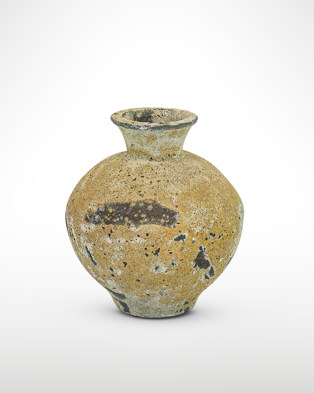 Vaso de cerâmica rústico
