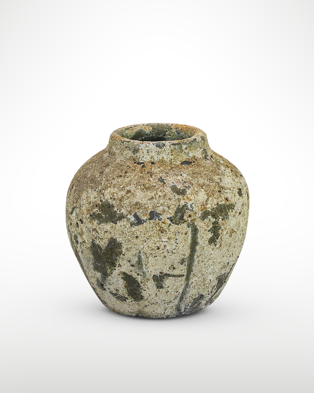 Vaso de cerâmica rústico