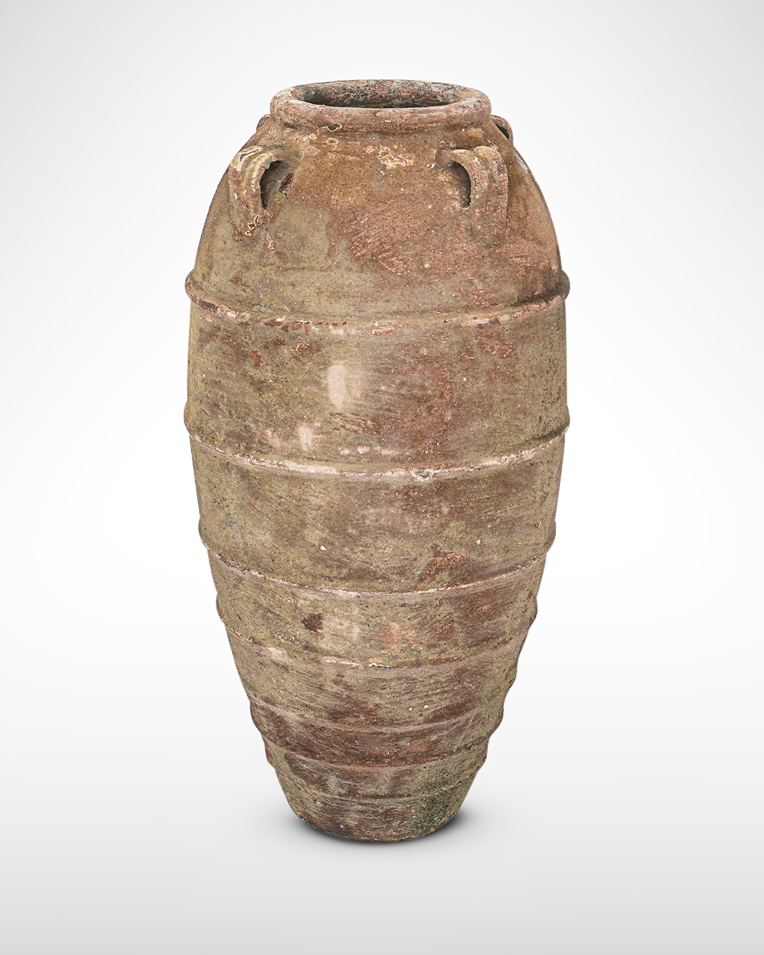 Texture VASE 12 - Name LIBERTY II - OD_W 19” Po  11” Ht.  41” Base 10” Weight 157 LB” Texture Savana