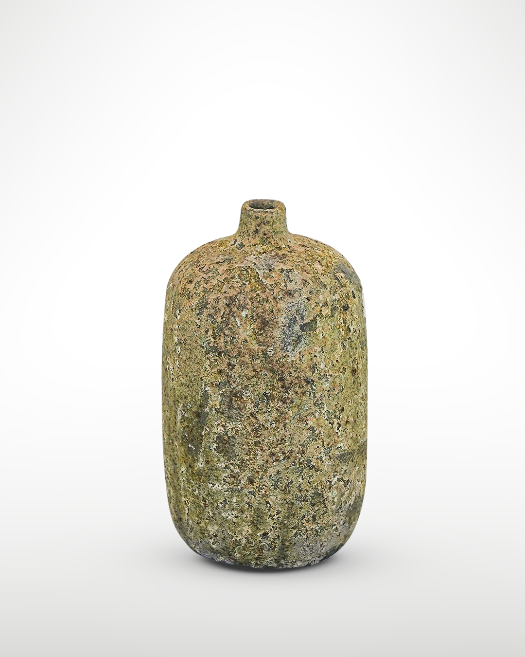 Texture VASOS 42 - Name ROW LARGE - OD_W 8.5_8” Po  1.3_8” Ht. 16.5_8” Base 7” Weight 15 LB” Texture Savana